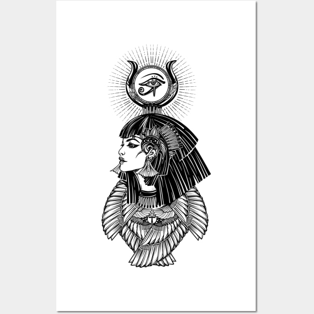 ISIS Goddess Wall Art by DISOBEY